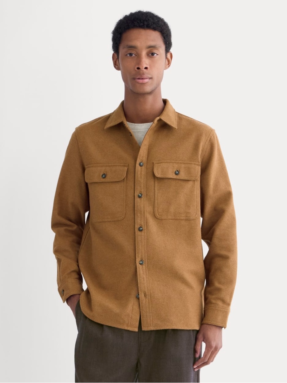 Everlane Men’s Heavyweight Overshirt / Shirt Jacket – Size Small